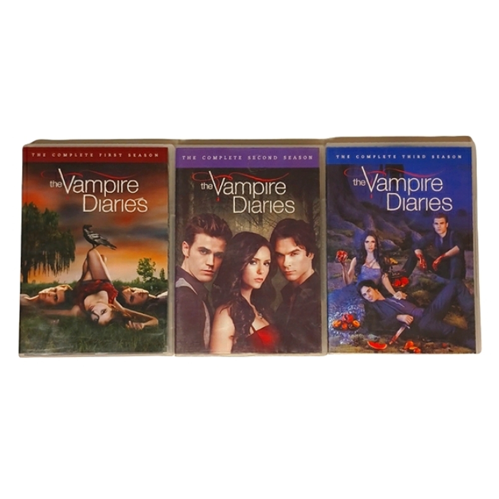 THE VAMPIRE DIARIES DVD Complete Seasons 1,2,3 Set